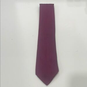 Burberry Red Tapered Tie Accessories